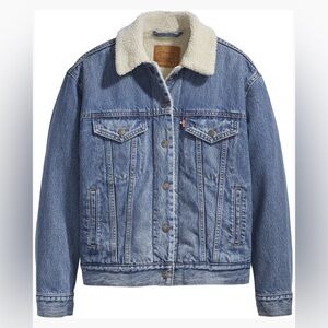 Levi’s Ex Boyfriend Sherpa Trucker Jacket